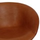 Arne Jacobsen Pot chair in cognac anilin leather