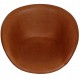 Arne Jacobsen Pot chair in cognac anilin leather