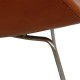 Arne Jacobsen Pot chair in cognac anilin leather