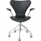 Arne Jacobsen 3217 office chair in black essential leather