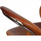 Arne Jacobsen Lilje kontorstol i patineret cognac læder
