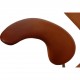 Arne Jacobsen Lilje kontorstol i patineret cognac læder