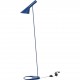 Arne Jacobsen blå gulvlampe