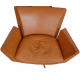 Arne Jacobsen Ox Lounge chair in cognac leather