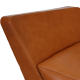 Arne Jacobsen Ox Lounge chair in cognac leather