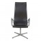 Arne Jacobsen Oxford Armchair with original brown leather