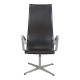 Arne Jacobsen Oxford Armchair with original brown leather