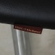 Arne Jacobsen 3273 Oxford stol i sort Aura læder