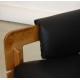 Arne Jacobsen Rover lounge chair black leather