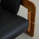 Arne Jacobsen Rover lounge chair black leather