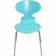 Set of six Arne Jacobsen Ant chairs