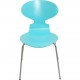 Set of six Arne Jacobsen Ant chairs