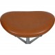 Arne Jacobsen Ægget skammel i cognac læder