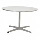 Arne Jacobsen White Coffee table 75 cm 