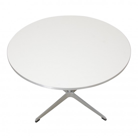 Arne Jacobsen hvidt sofabord 75 cm 