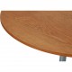 Arne Jacobsen circular coffee table of teak Ø: 60 Cm