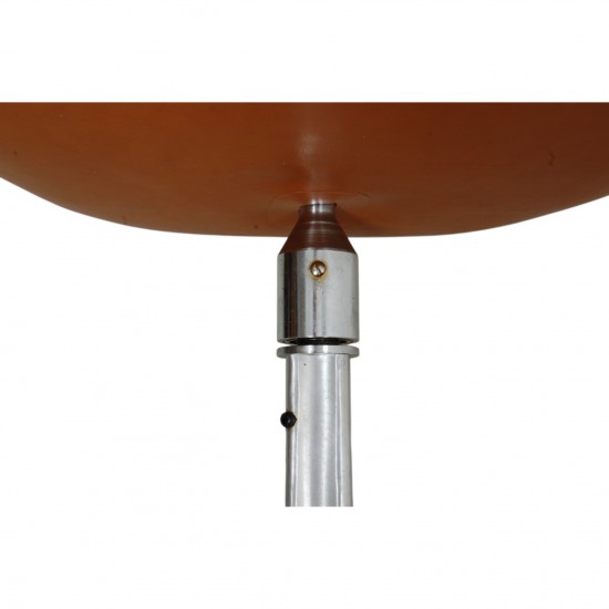 Arne Jacobsen Svane stol i cognac Classic læder med vip