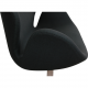 Arne Jacobsen Swan sofa in green fabric