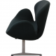 Arne Jacobsen Swan sofa in green fabric