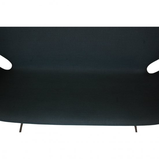 Arne Jacobsen Swan sofa in green fabric
