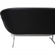 Arne Jacobsen Svane sofa i sort Essential læder