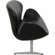 Arne Jacobsen Svane sofa i sort Essential læder