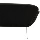 Arne Jacobsen Swan sofa in black grace leather