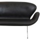 Arne Jacobsen Svane sofa i sort grace læder