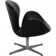 Arne Jacobsen vintage Svanestol i sort læder