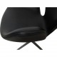 Arne Jacobsen vintage Svanestol i sort læder