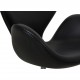 Arne Jacobsen vintage Svanestol i sort læder