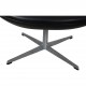 Arne Jacobsen vintage Svanestol i sort læder