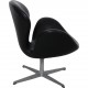Arne Jacobsen vintage Svanestol i sort læder