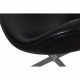 Arne Jacobsen vintage Svanestol i sort læder