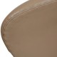 Arne Jacobsen Swan chair in beige essential leather