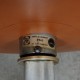 Arne Jacobsen Vintage lav Svane stol betrukket med cognac classic læder