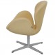 Arne Jacobsen Swan chair in yellow Christianshavns fabric