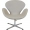 Arne Jacobsen vintage svane stol i hallingdal stof