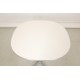 Arne Jacobsen white super circular cafe table Ø: 75 Cm.