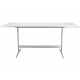 Arne Jacobsen white Shaker dining table 160x80 Cm