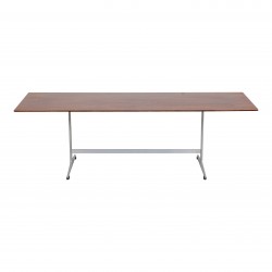 Arne Jacobsen Square Coffee table, dark teak Arne Jacobsen Square Coffee table, dark teak