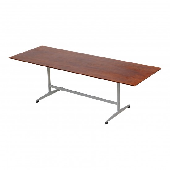 Arne Jacobsen Square Coffee table, dark teak