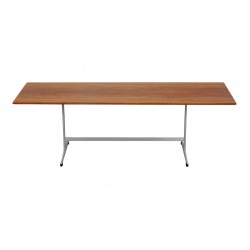 Arne Jacobsen Square Coffee Table of light teak wood Arne Jacobsen Square Coffee Table of light teak wood