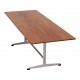 Arne Jacobsen Square Coffee Table of light teak wood