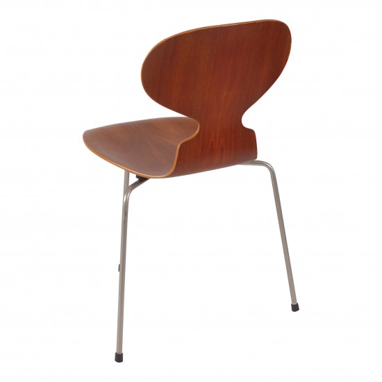 Arne Jacobsen Ant chair, model 3100 with teak wood