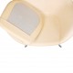 Arne Jacobsen Egg newly upholstered with natural vacona leather