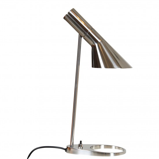 Arne Jacobsen Ny Mini Bordlampe poleret stål