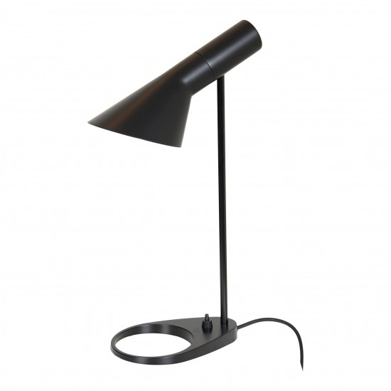 Arne Jacobsen Ny Mini Bordlampe sort stål