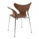 Arne Jacobsen New Lily Chair 3208 walnut wood