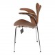 Arne Jacobsen New Lily Chair 3208 walnut wood